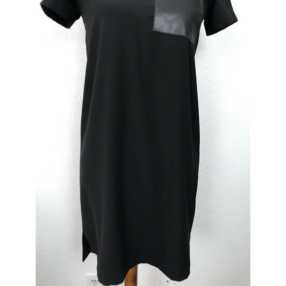 Madewell Zip Back Side Slits A-Line Shift Dress - Picture 6 of 10